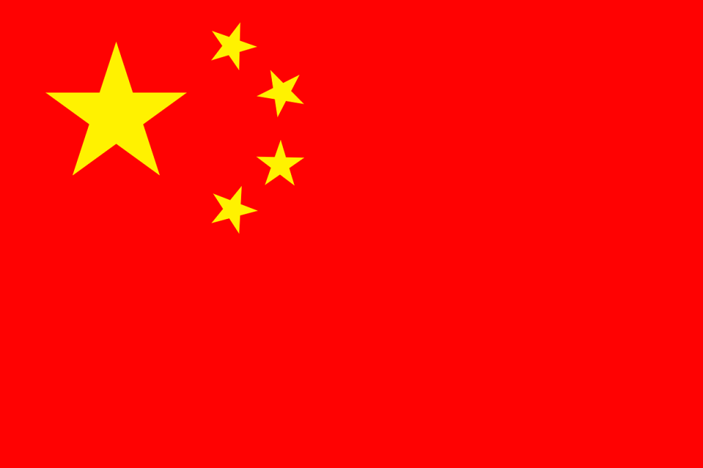 bandeira da china